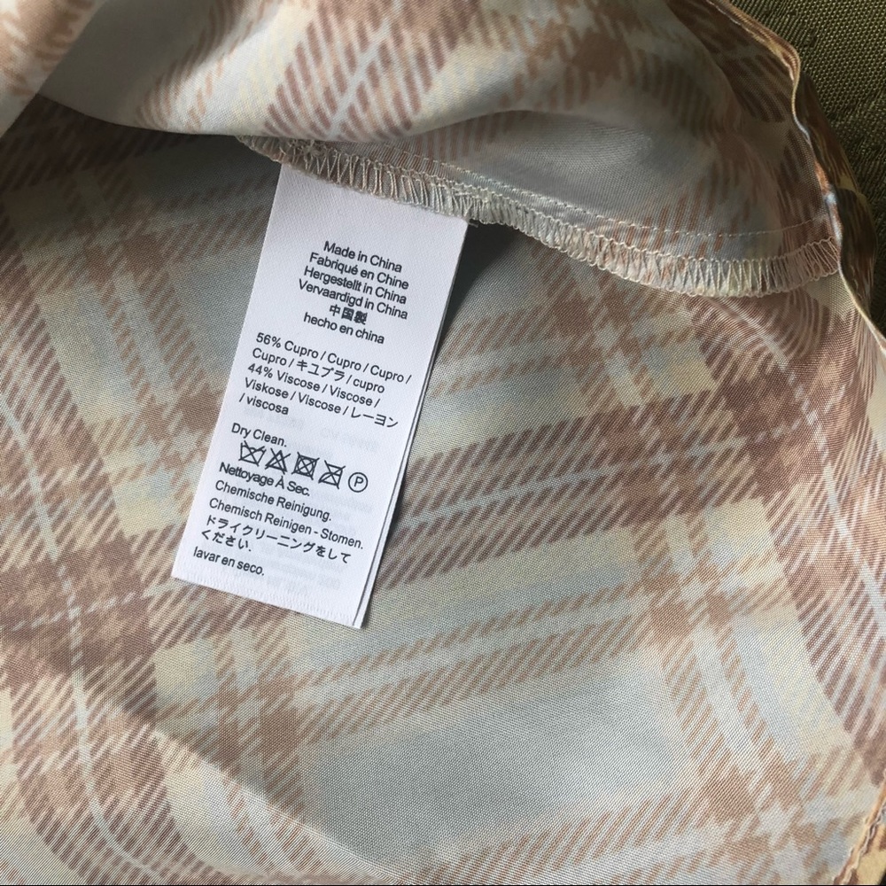 NWT J. Crew Button-front Camisole Top in Golden Hour Tartan Size XL - Picture 4 of 14